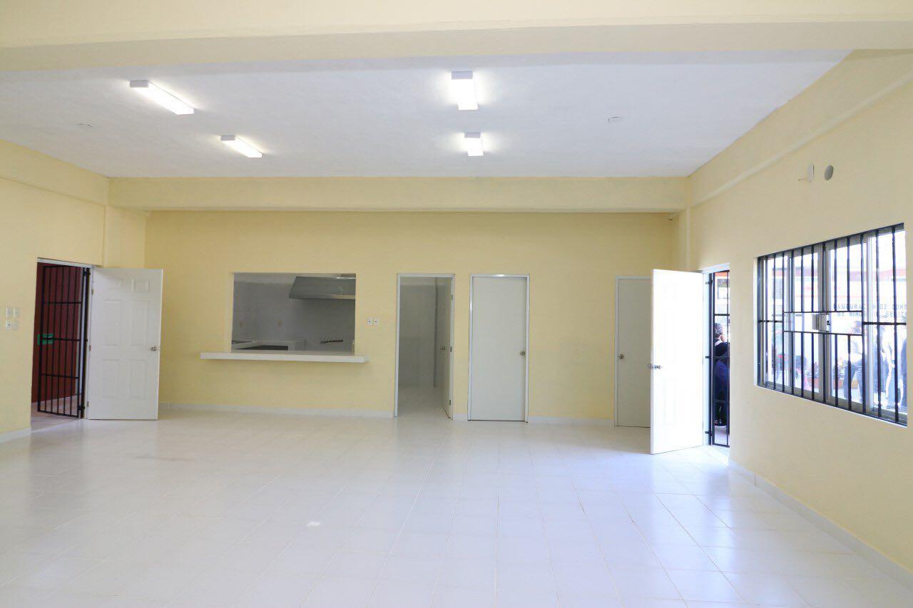 Construyen de Comedor Escolar en jardín de niños Benito Juárez 