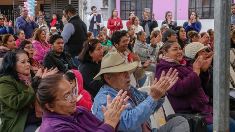 Entregan obra de pavimentación en colonia Obrera