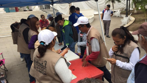 Se levantan censos para integrar a adultos mayores y estudiantes a programas sociales del gobierno federal