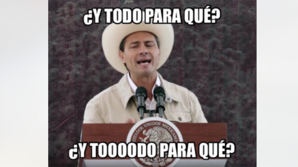 Los memes de EPN vaquero rompen Twitter 