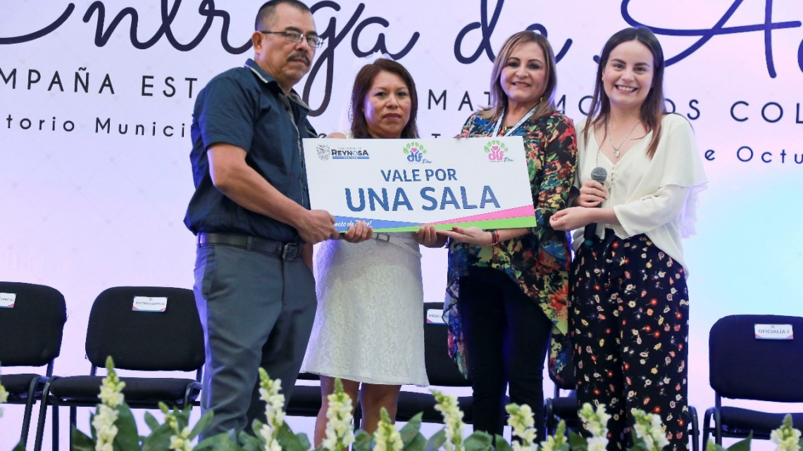 Se casan 200 parejas en Matrimonios Colectivos en Reynosa