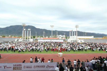 Tamaulipas presente en Clase Nacional de Boxeo 'Por la paz y contra las adicciones'