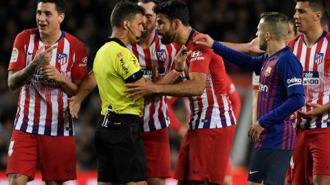 Diego Costa, sancionado con 8 partidos por insultar al árbitro  