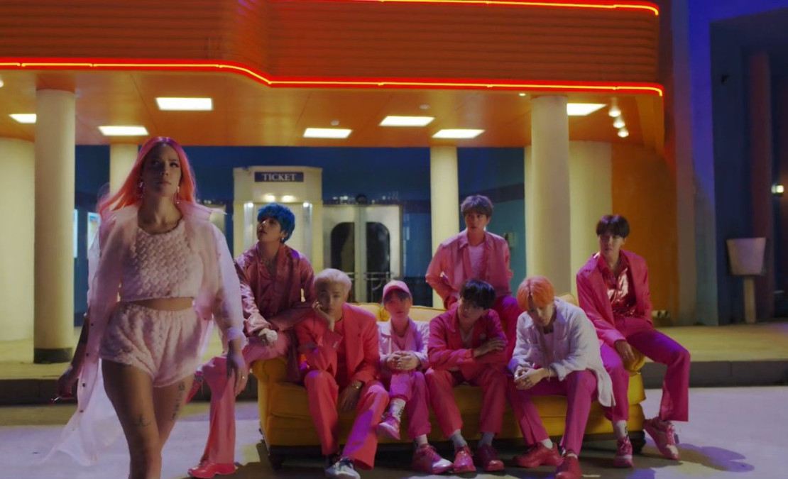 BTS lanza un teaser de su colaboración con Halsey  