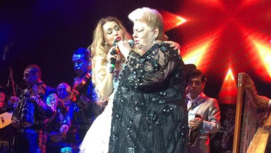 Paquita la del Barrio y Alicia Villarreal juntas en la Arena Monterrey