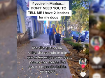 "Si estas en México habla español, si no, regresa a tu país": mexicana dice a extranjera en CDMX 