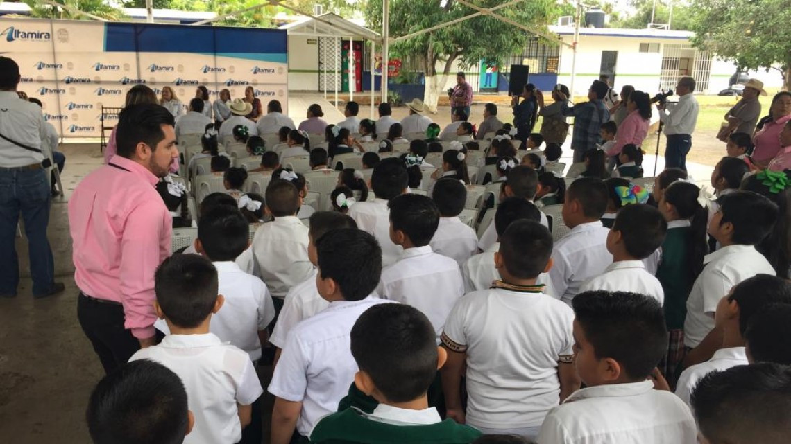 Escuelas de educación básica a su máximo tope en Altamira