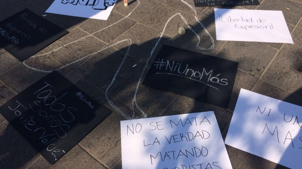 Marchan para pedir justicia tras los asesinatos de periodistas