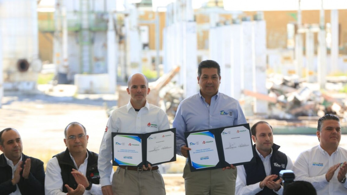 PEMEX dona terrenos para construcción de parque recreativo