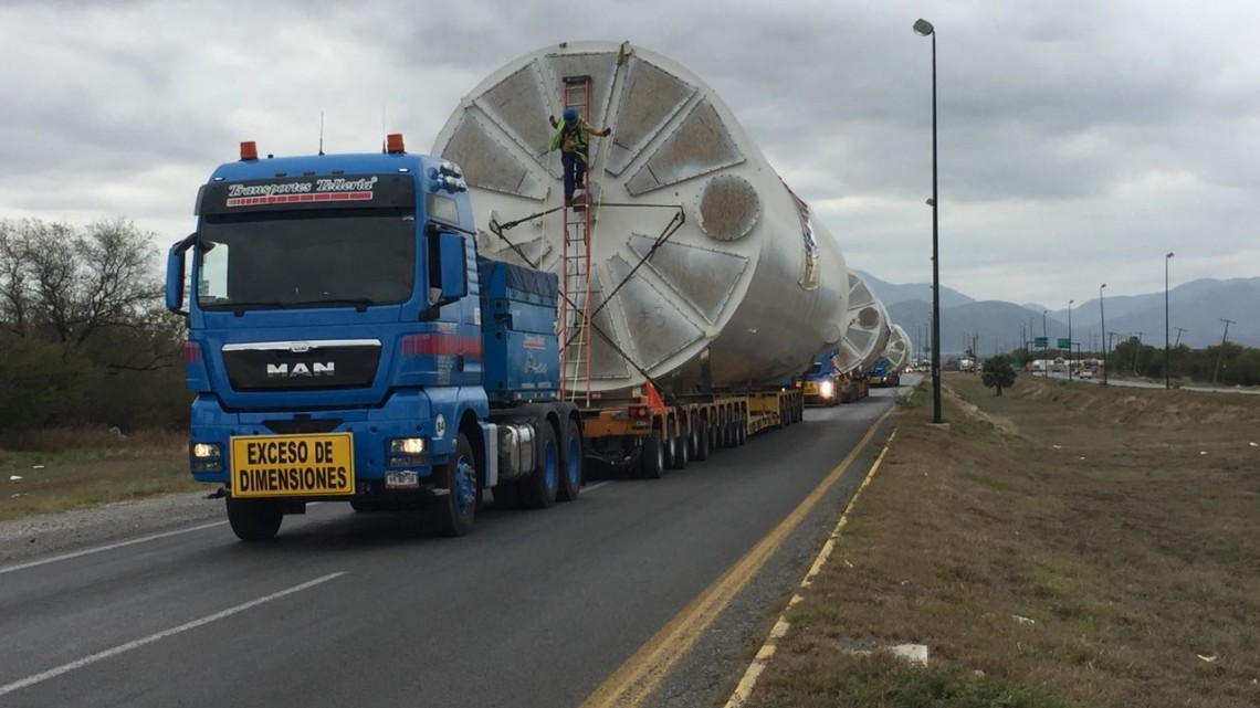 Se dirigen a su destino tanques de fermentación