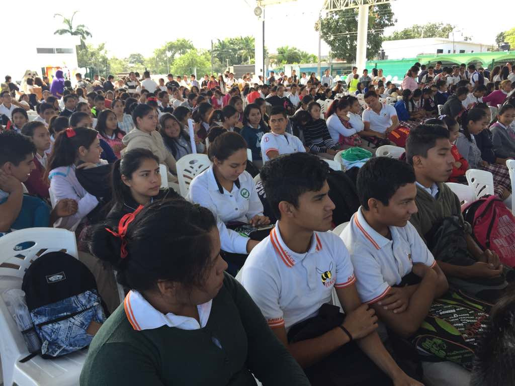 Promueven Rally de la Felicidad, entre jóvenes de Altamira