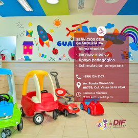 Refuerza DIF Reynosa el desarrollo infantil con servicios integrales en CEIR Guardería 4