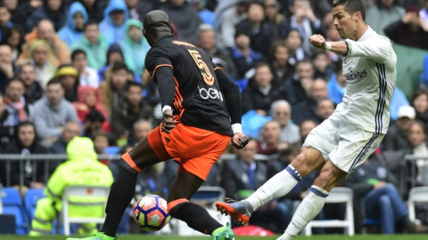 Real Madrid derrota 2-1 a Valencia en la Liga de España