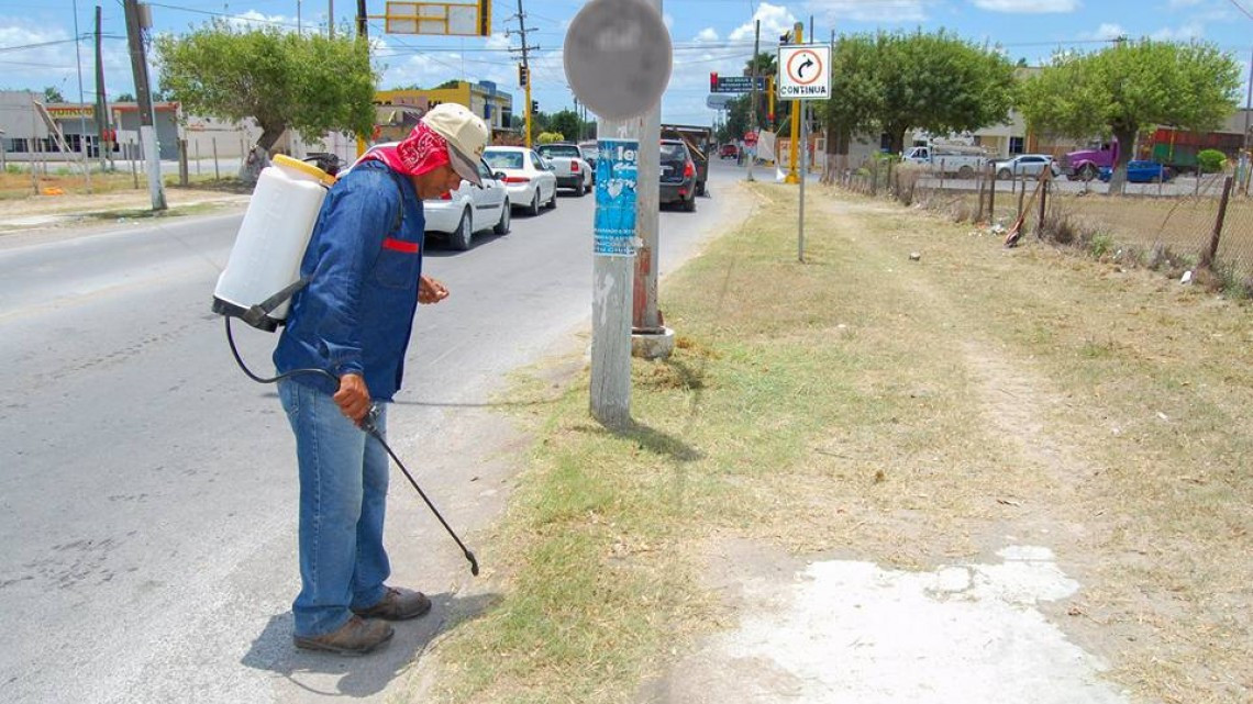 Trabajan en mantenimiento de Avenida 120