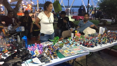 Todo un éxito fue el Batman Day en laguna del Carpintero