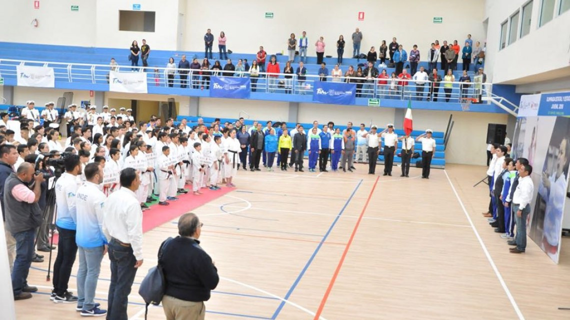 Inauguran Olimpiada Estatal y Estatal Juvenil 2018