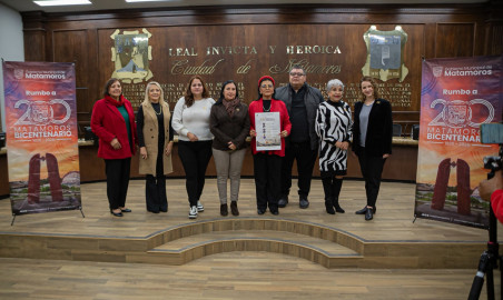 Preparan festejos del 198 Aniversario de la  Ciudad, rumbo al Bicentenario de Matamoros