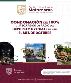 Condonan 100% recargos del impuesto predial