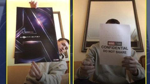 Tom Holland revela el póster de Avengers 'sin querer'