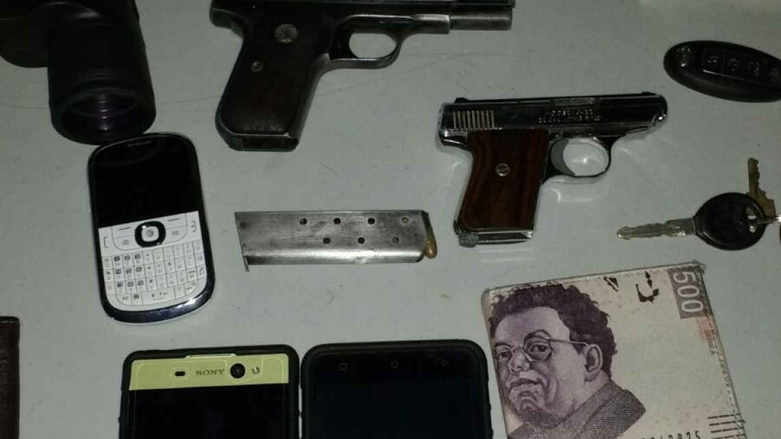 Detienen en Apodaca a reo fugado del Penal de Victoria y otros 4 delincuentes