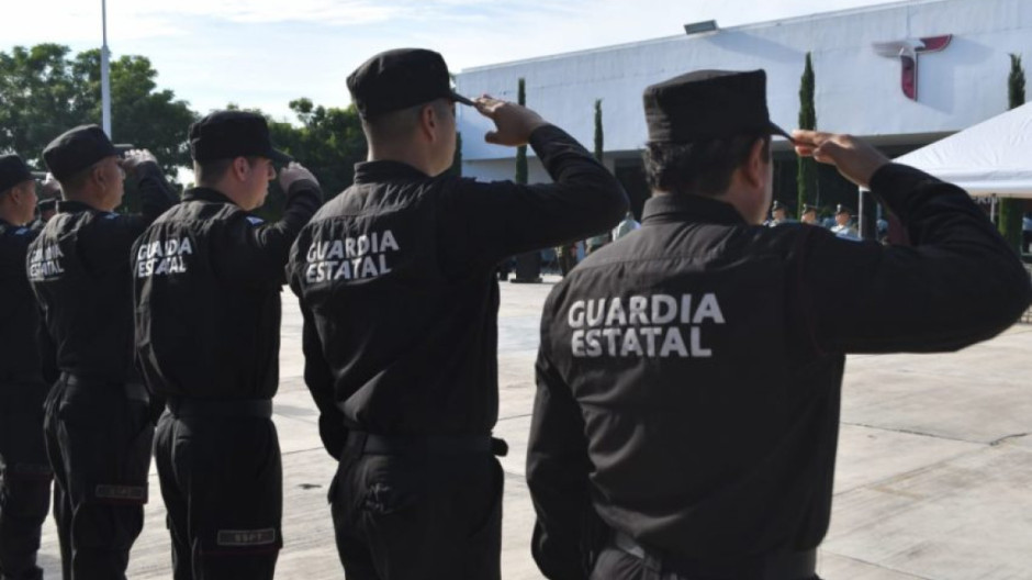Concluye Guardia Estatal capacitación impartida por la Policía Nacional de Colombia