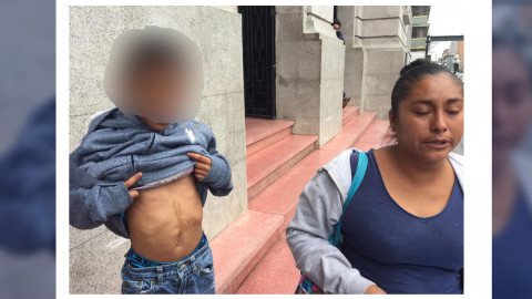 Madre pide ayuda para tratamiento de su hijo