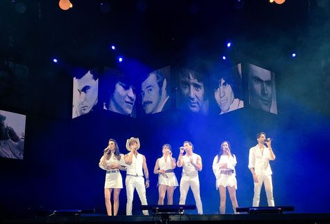 Timbiriche en el Zócalo de CDMX