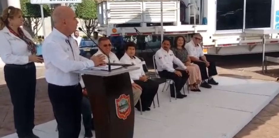 Llega a puerto de Tampico Ecotainer