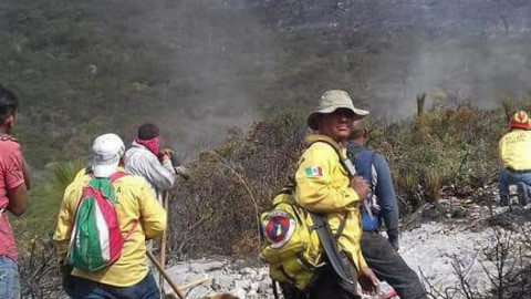 Tres incendios forestales mantienen en alerta a autoridades