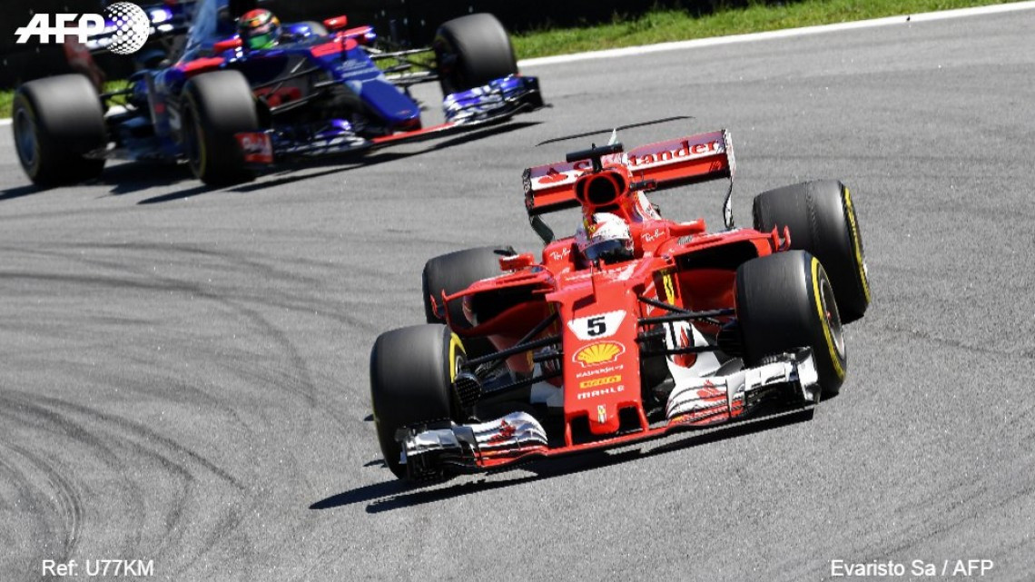 Sebastian Vettel se impone en el GP de Brasil 2017