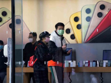 Apple cierra sus tiendas en China ante coronavirus