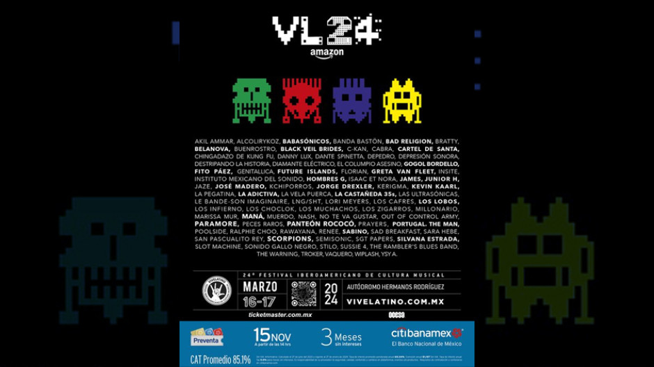 Vive Latino 2024 revela su line up 