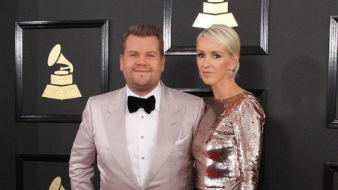 James Corden es padre por tercera vez