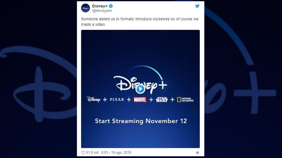 Disney+ ya tiene fecha de lanzamiento