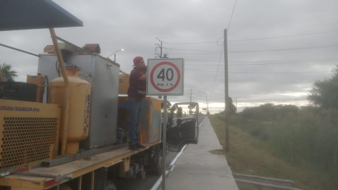 Mejoran Gobierno de Carlos Peña Ortiz seguridad vial en Reynosa