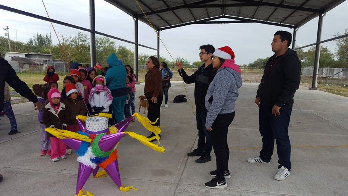 Sistema DIF Matamoros realizan posadas navideñas