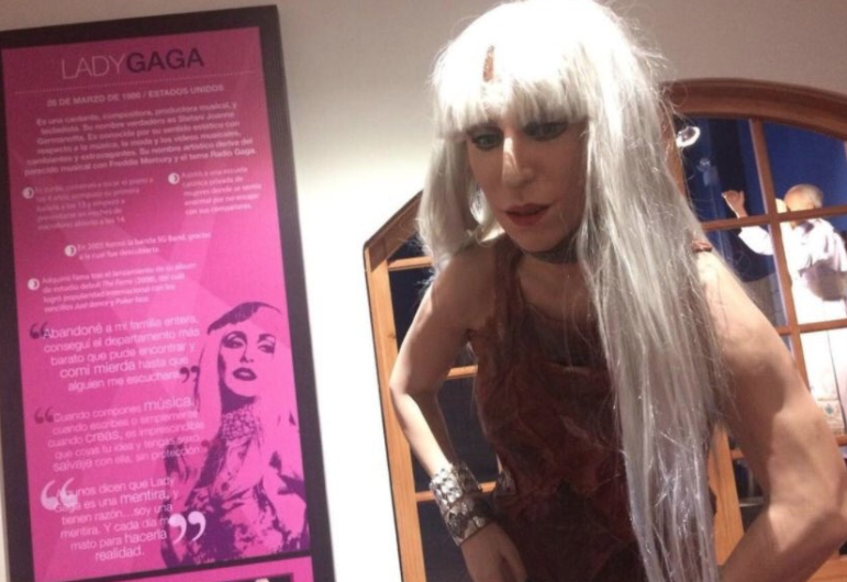 La estatua de Lady Gaga que se hizo viral