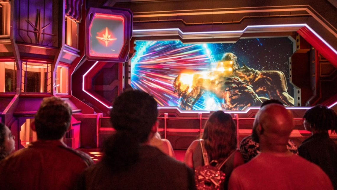 Conoce la atracción Guardians Of The Galaxy: Cosmic Rewind