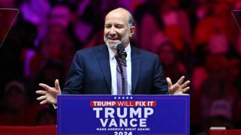 Trump elige a Howard Lutnick como candidato a secretario de Comercio