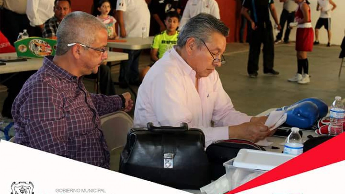 Llevan a cabo “Pelea de campeonato estatal peso Gallo” en Camargo