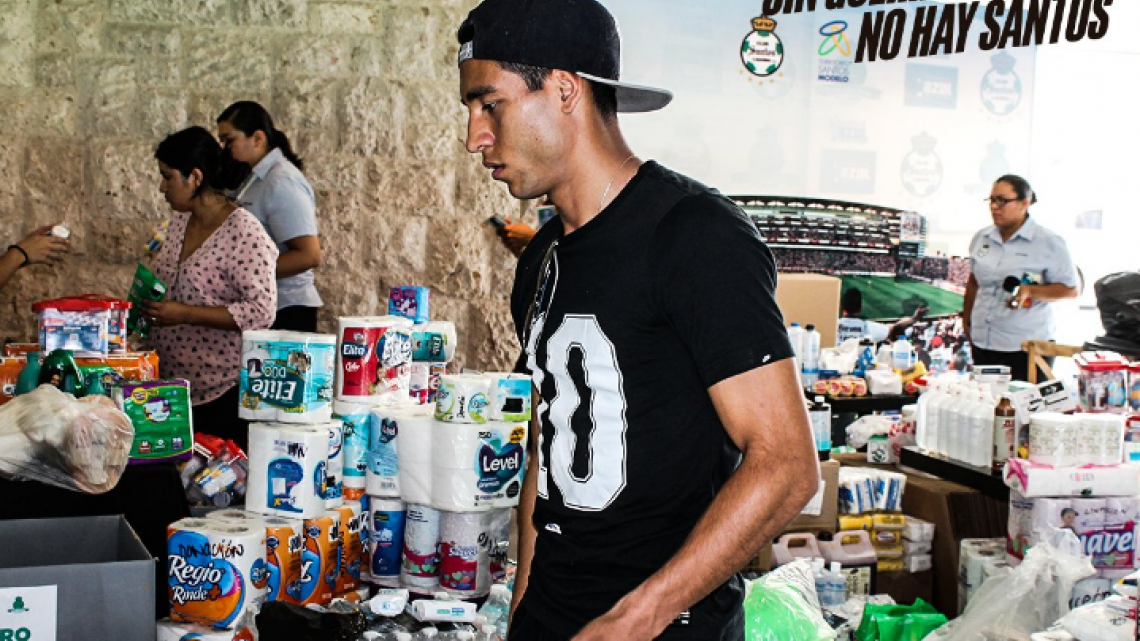 Gremio futbolistico se une en apoyo a afectados