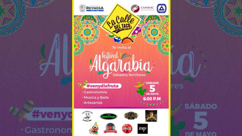 Invitan a "Festival Algarabía" en Calle del Taco