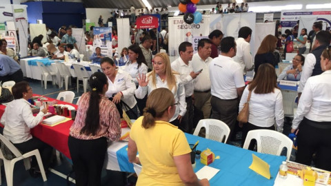 Con éxito se desarrolla la sexta feria nacional del empleo