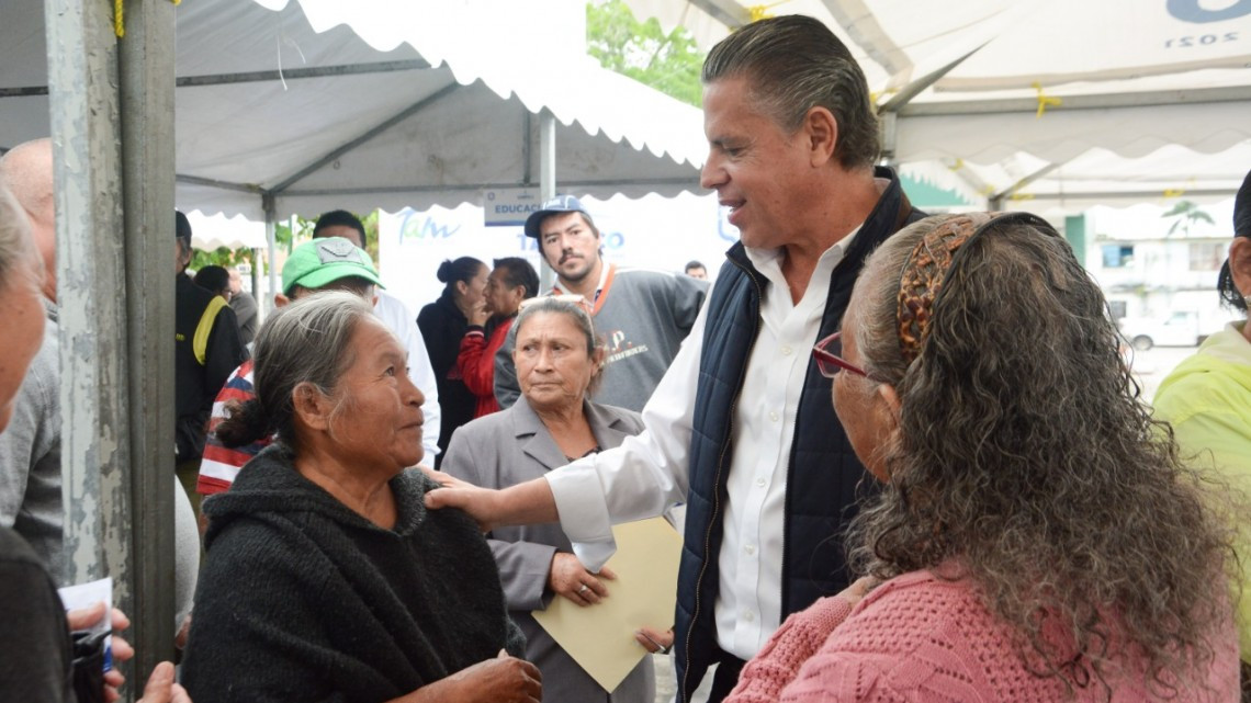 Encabeza Chucho Nader nuevo Martes Ciudadano en la colonia Tamaulipas