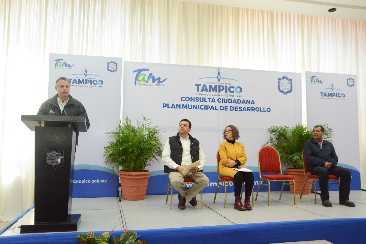 Efectúan en Tampico Foro de Consulta para Elaboración de Plan Municipal de Desarrollo