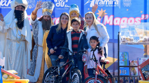 Gobierno de Altamira y Sistema DIF celebran Día de Reyes con magnos festivales