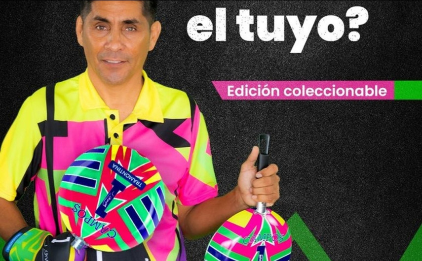 Lanzan a la venta sartén inspirado en Jorge Campos 