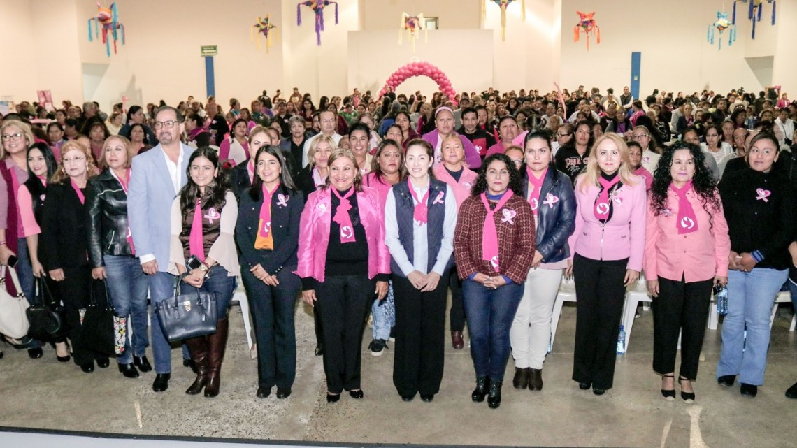 Impulsa Gobierno de la doctora Maki Ortiz acciones contra el cáncer de mama