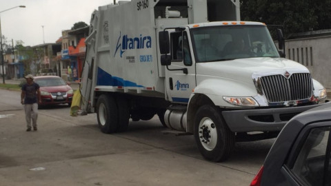 Lluvias retrasan la recolección de basura en Altamira