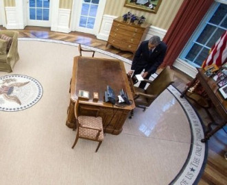 Esta es la carta que Obama le dejó a Trump en la Casa Blanca